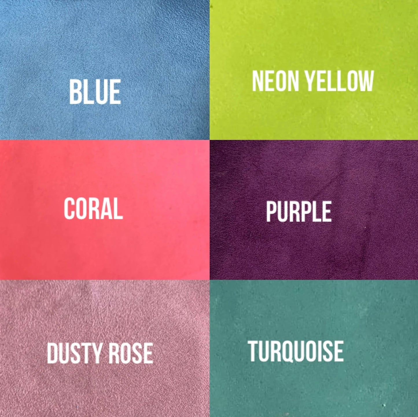 Royal blue vegan suede ankle - mid calf boots(more colors are available)