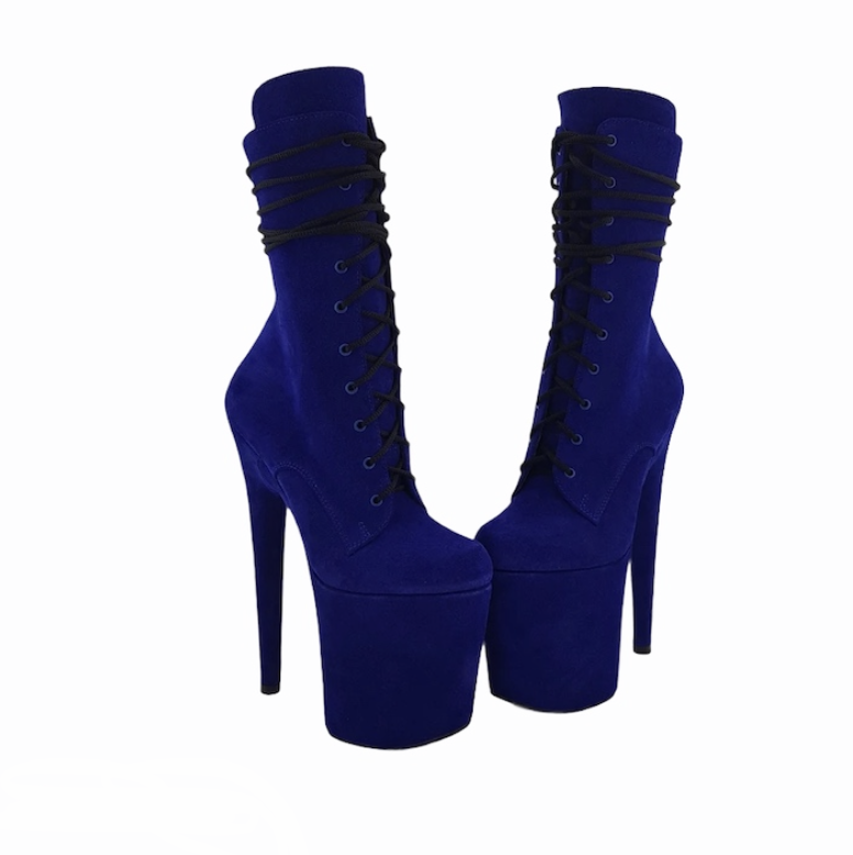 Cobalt on sale blue booties