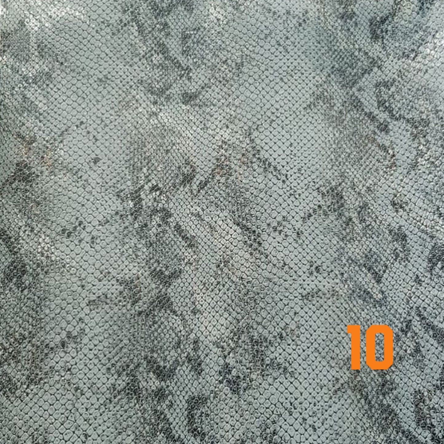 Snakeskin vegan leather knee high no-lace boots