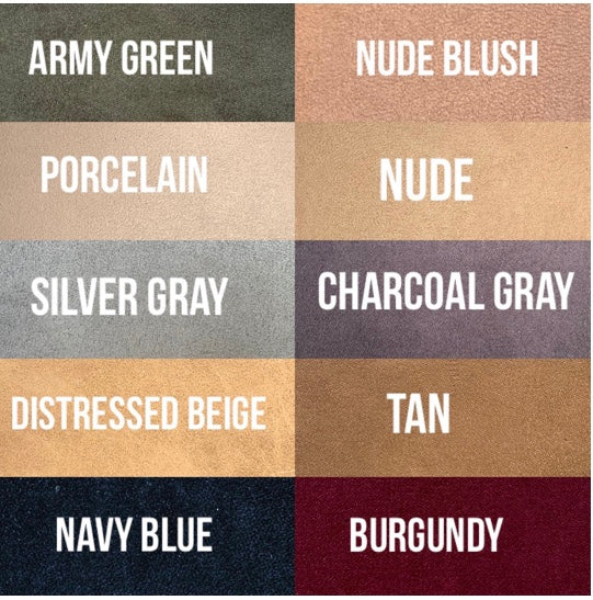 Charcoal Gray vegan nubuck knee high boots