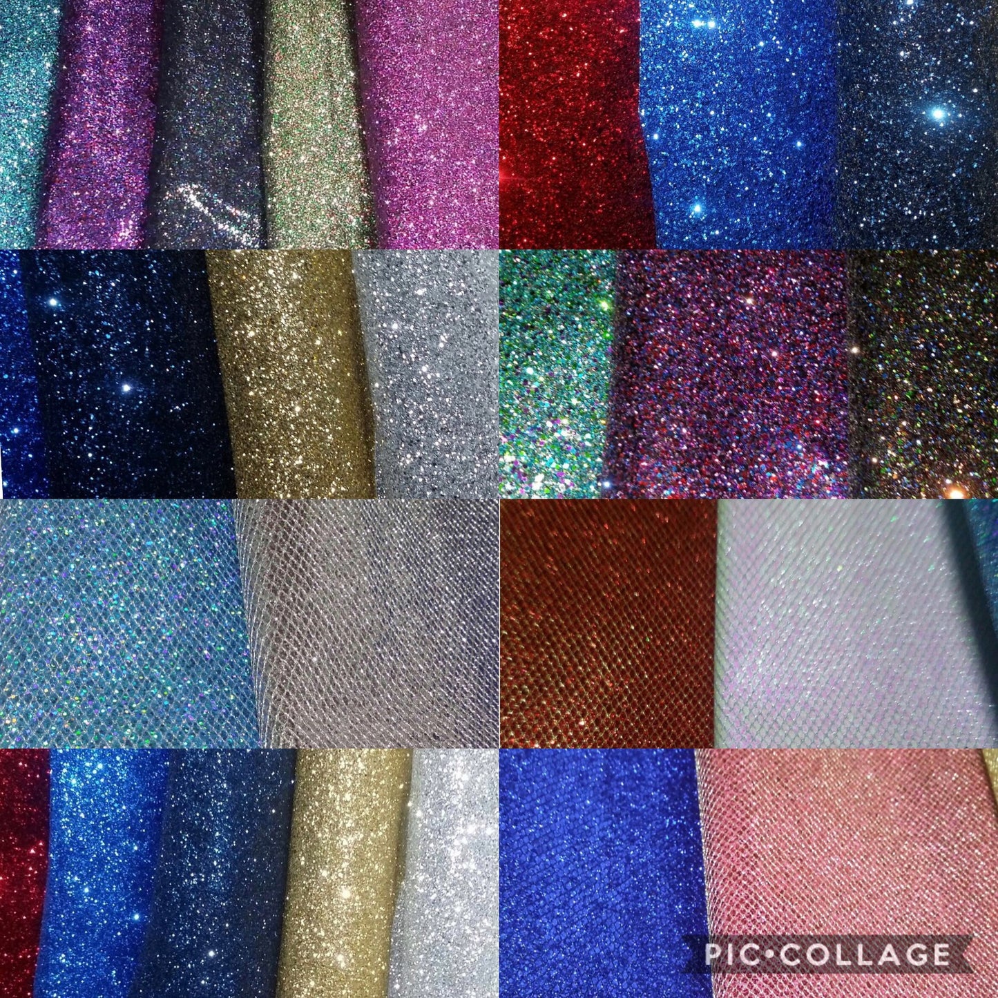 Fine Glitter Fabric