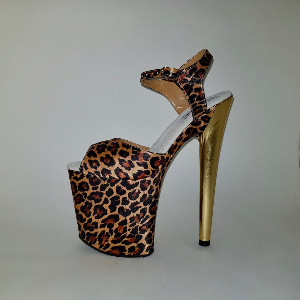 Leopard Print Wrap Up Stiletto Heels | Boohoo UK