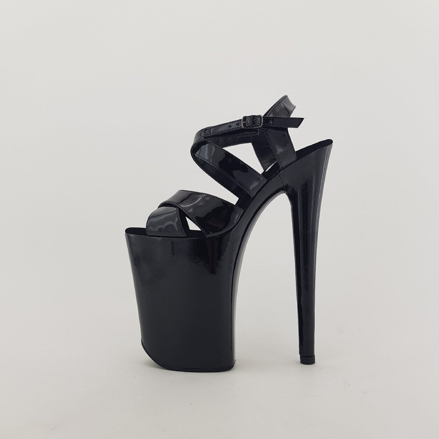 Kisses black patent sandals (more colors are available)